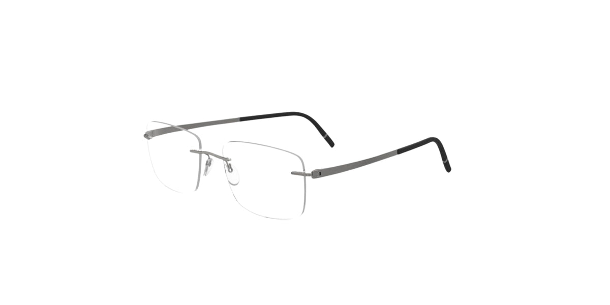 Silhouette 5529/GH Ruthenium Gunmetal eyeglasses 6660 size 52