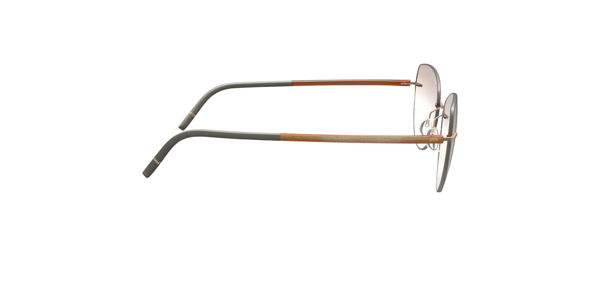 Silhouette 5567/LZ Pale Gold eyeglasses 7535 size 53