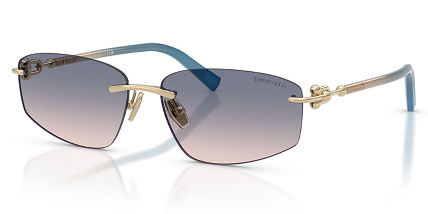 TIFFANT & CO. TF3114 619116 SUNGLASS - Gold / 59 - Sunglasses