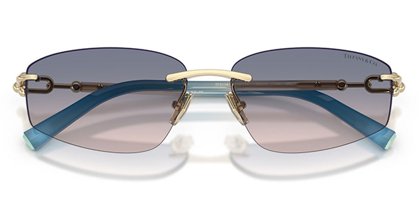 TIFFANT & CO. TF3114 619116 SUNGLASS - Gold / 59 - Sunglasses