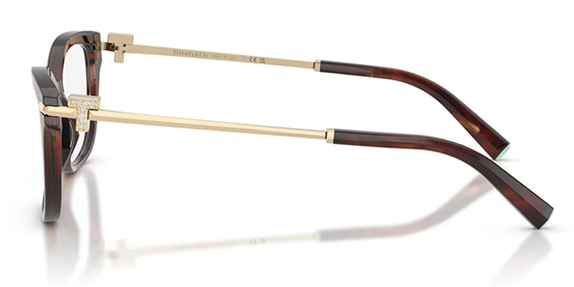 TIFFANY & CO. TF2288-B 8421 FRAME - HAVANA / 53 - Eyeglasses