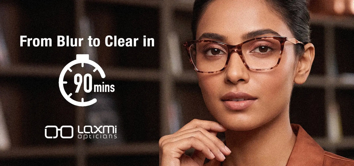 Browline-framed eyeglasses with a tortoiseshell pattern and metallic temple tips.slider_item_EXcRht
