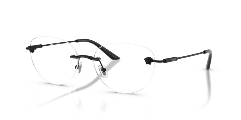 VERSACE VE1305 1261 FRAME - Black / 55 - Eyeglasses