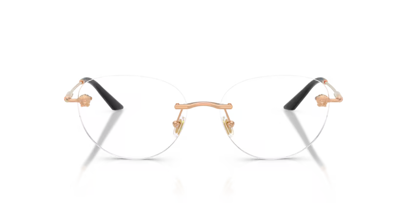 VERSACE VE1305 1412 FRAME - Gold / 55 - Eyeglasses