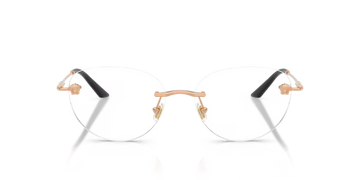 VERSACE VE1305 1412 FRAME - Gold / 55 - Eyeglasses