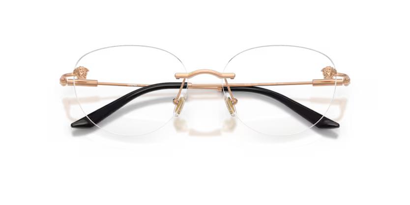 VERSACE VE1305 1412 FRAME - Gold / 55 - Eyeglasses