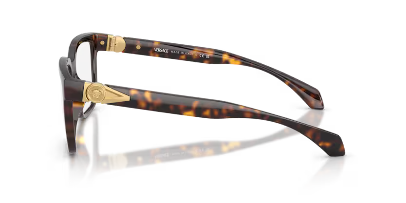 VERSACE VE3377U 108 FRAME - HAVANA / 55 - Eyeglasses
