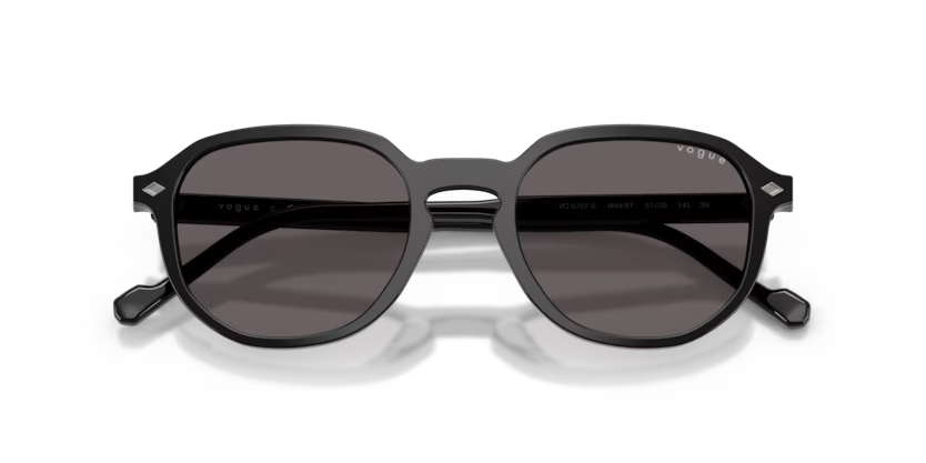 VOGUE VO05707S W44/87 SUNGLASS - Black / 51 - Sunglasses