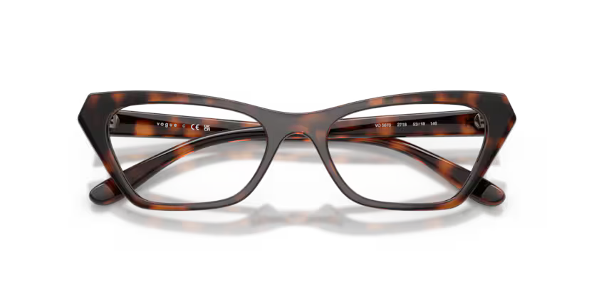 VOGUE VO5670 2718 FRAME - HAVANA / 53 - Eyeglasses